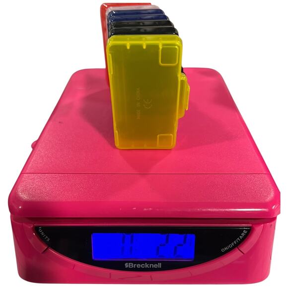 Mad Catz Memory Card Cases Game Boy Color 6 Pack Rainbow - Picture 11 of 11